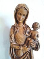 Maria-beeld zeer mooi in kunststof  43 cm in perfecte staat, Antiek en Kunst, Ophalen of Verzenden