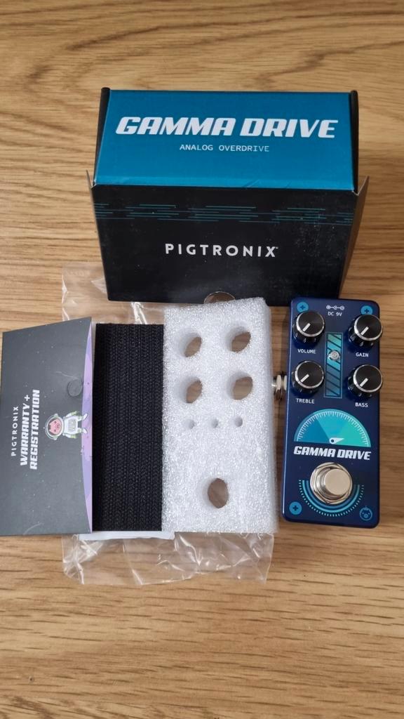 Pédale guitare Pigtronix Gamma Drive, Muziek en Instrumenten, Effecten, Nieuw, Ophalen