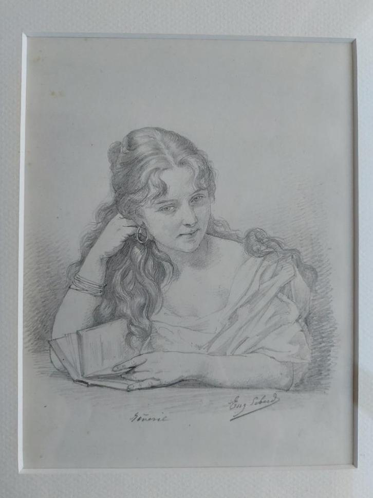 Eugène SIBERDT Antwerpen Eugène VAN MIEGHEM Vincent VAN GOGH, Antiek en Kunst, Kunst | Tekeningen en Fotografie, Ophalen of Verzenden