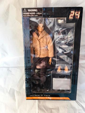 Diamond Select Toys 24 Jack Bauer pop met figuur van 12 inch, Verzamelen, Ophalen of Verzenden, Zo goed als nieuw, Tv