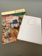 2 boeken en folder Ensor, Ophalen of Verzenden, Gelezen