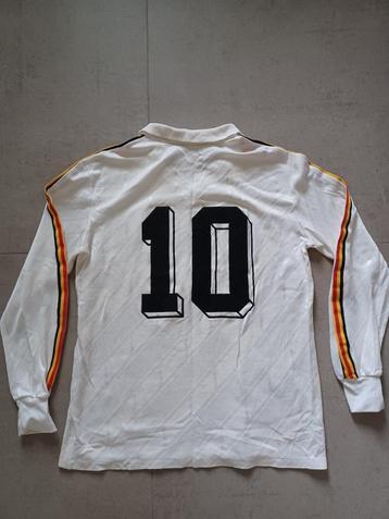 Matchworn shirt Rode Duivels 1986 beschikbaar voor biedingen