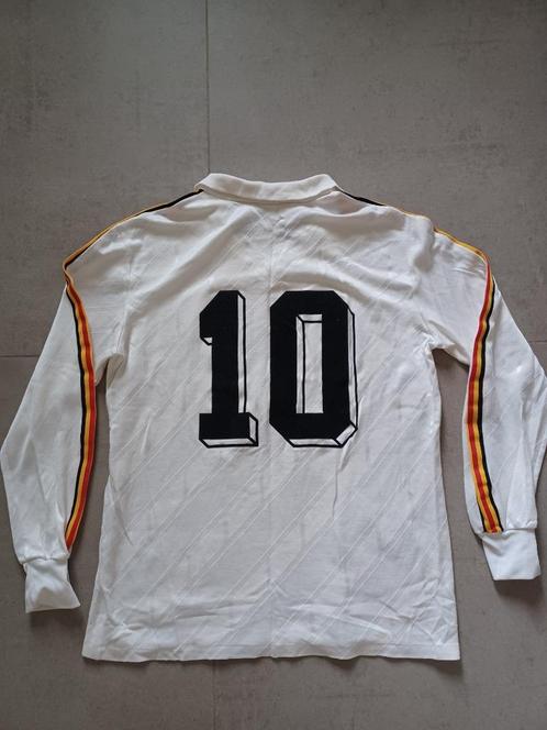 Matchworn shirt Rode Duivels 1986, Verzamelen, Sportartikelen en Voetbal, Shirt, Ophalen of Verzenden