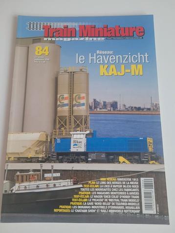 Train Miniature Magazine septembre 2009, n84, Enlèvement ou Envoi, Comme neuf, Train, Livre ou Revue