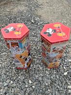 2 blikken dozen Disney Mickey Mouse, Verzamelen, Blikken, Ophalen, Zo goed als nieuw