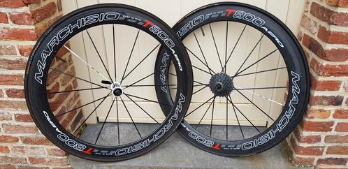 marchisio t800aero tubewielen velgrem campa, Fietsen en Brommers, Fietsonderdelen, Gebruikt, Ophalen of Verzenden