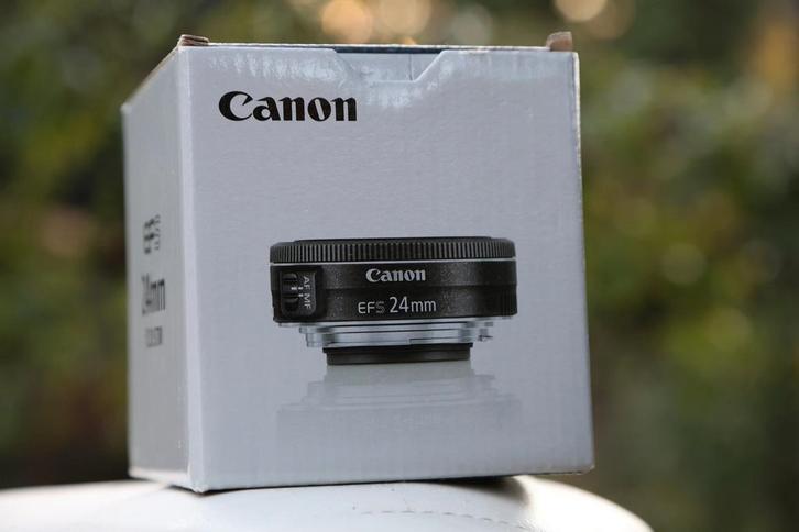 Canon EFS 24 mm STM-objectief, Audio, Tv en Foto, Foto | Lenzen en Objectieven, Nieuw, Standaardlens
