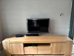 Beau meuble TV en chêne massif, Chêne, Utilisé, Enlèvement ou Envoi, Moins de 100 cm