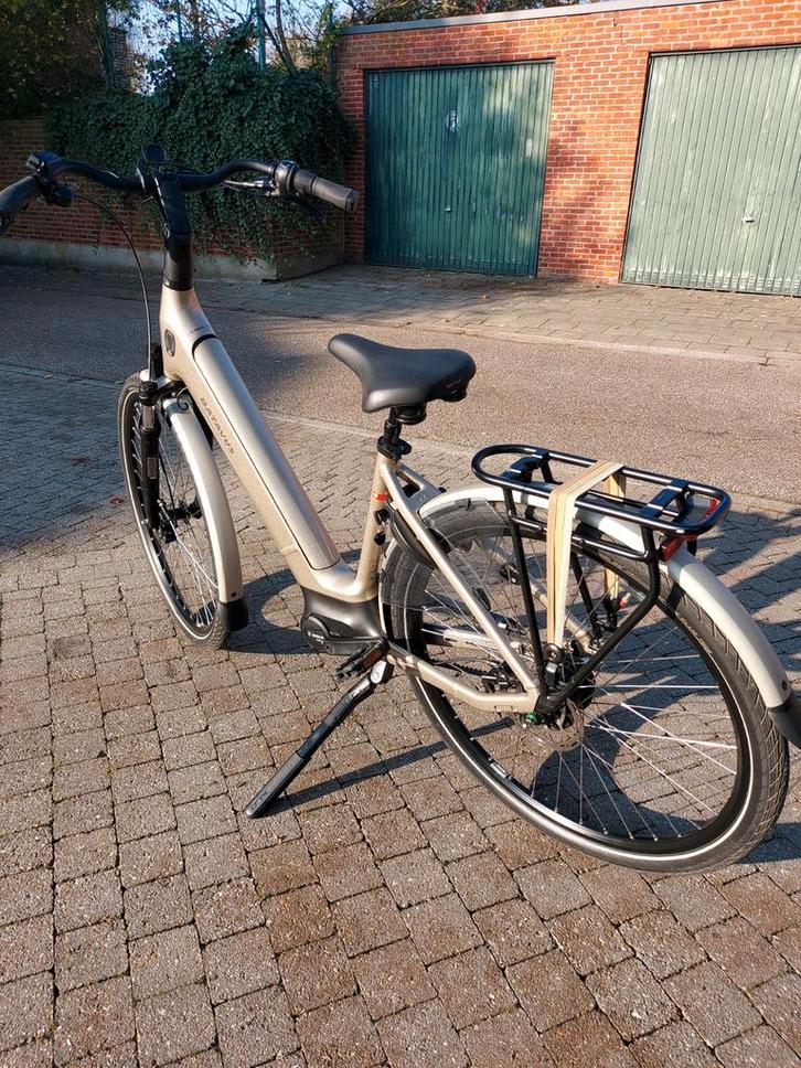 elektrische dames , batavus finez e-go exclusive. 600km., Fietsen en Brommers, Elektrische fietsen, Zo goed als nieuw, Batavus