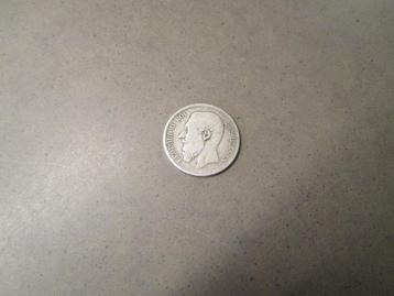 Belgische munt - Leopold II - 2 francs - 1866 beschikbaar voor biedingen
