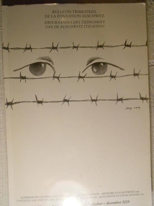 Bulletin trimestriel de la Fondation Auschwitz, Livres, Journaux & Revues, Utilisé, Science et Nature, Enlèvement ou Envoi