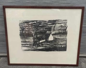 gravure epreuve d essai signe beschikbaar voor biedingen
