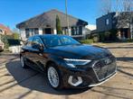Audi A3 4.0TFSI Hybride 92.000km 2022 1Ste Eig, Auto's, Stof, Euro 6, Zwart, Bedrijf