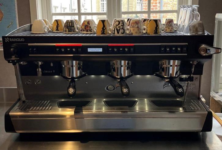 Espressomachine 3-groeps Rancilio USB9, Elektronische apparatuur, Koffiezetapparaten, Gebruikt, Overige typen, Espresso apparaat
