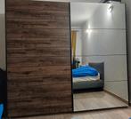 Grote kledingkast met schuifdeuren - goede staat, Huis en Inrichting, Ophalen, Overige materialen, Gebruikt, 200 cm of meer