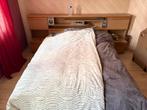 2 persoons bed, Huis en Inrichting, Ophalen, Gebruikt, Tweepersoons, Hout