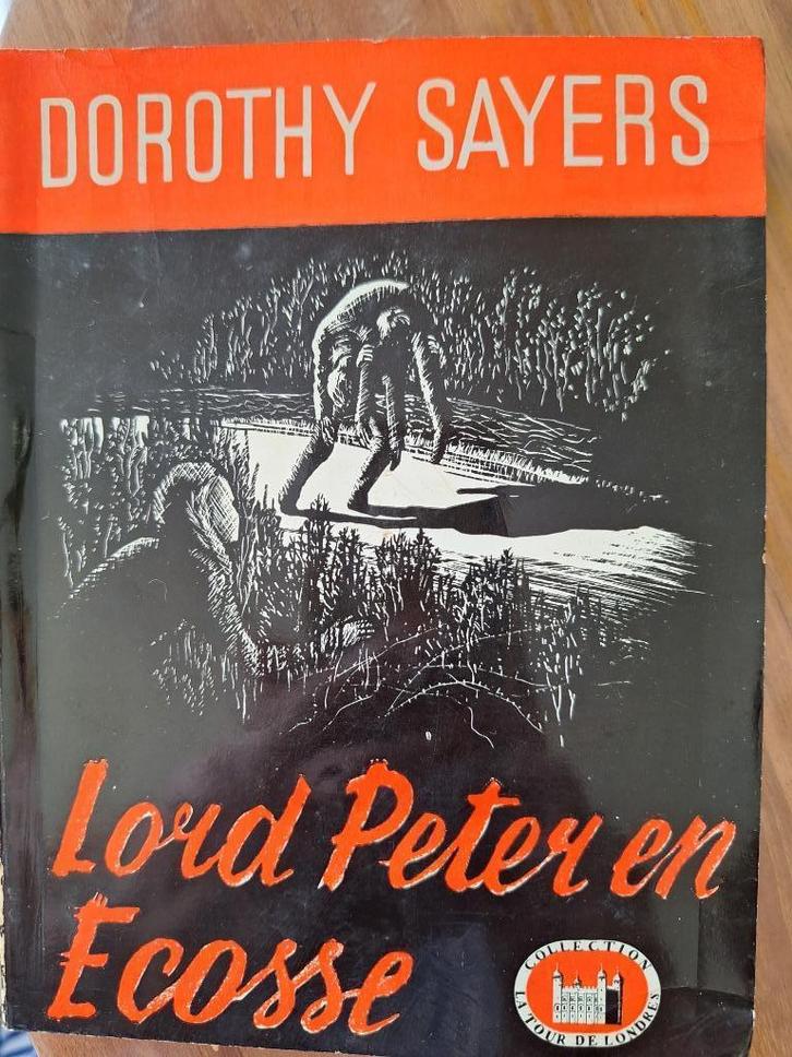 Rare Col. La Tour de Londres 1947 D. Sayers Lord Peter +, Boeken, Detectives, Gelezen, Ophalen