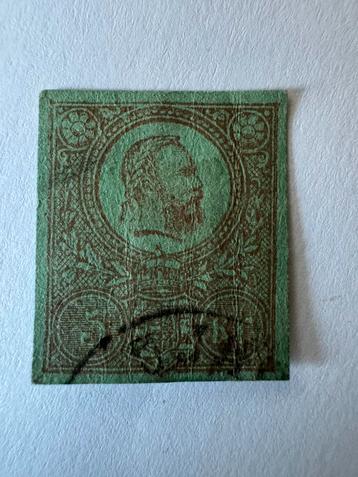Fragment van het gehele postgetal Oostenrijk jaren 1870  beschikbaar voor biedingen