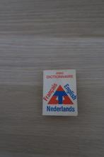 mini dictionnaire - francais, Englisch, Nederlands, Boeken, Woordenboeken, Ophalen of Verzenden, Gelezen, Nederlands