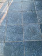 Terrastegels bluestone gezaagd blauw 40*40 (15 m2), Ophalen, Zo goed als nieuw, Natuursteen, Terrastegels