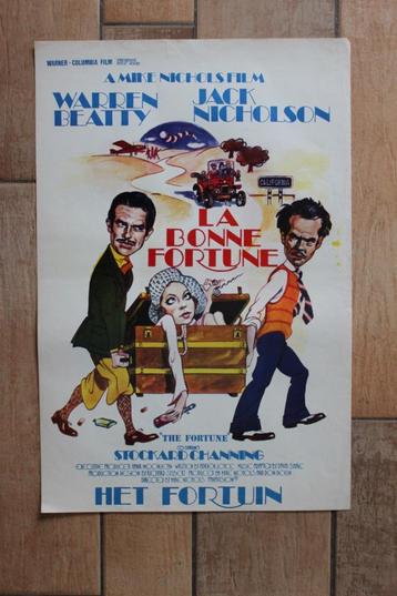 filmaffiche Jack Nicholson The Fortune 1975 filmposter beschikbaar voor biedingen