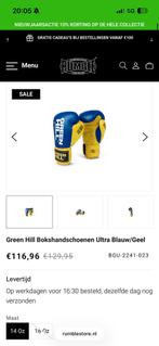 Boks handschoenen 14oz, Ophalen of Verzenden, Nieuw, Bokshandschoenen