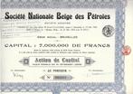 Société Nationale des Pétroles - 1924, Postzegels en Munten, Aandelen en Waardepapieren, 1920 tot 1950, Ophalen of Verzenden, Aandeel