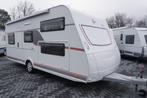 Prachtige 7pers.Burstner met etuiluifel, stapelbed, 2p bed,, Caravans en Kamperen, Caravans, Koelkast, Bedrijf, Treinzit, Meer dan 6