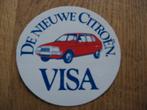 Vintage Sticker Visa De Nieuwe Citroen, Verzamelen, Ophalen of Verzenden, Nieuw, Auto of Motor