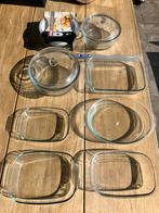 Set van 8 nieuwe PIREX ovenschotels en potten, Ophalen, Overige typen, Nieuw, Glas