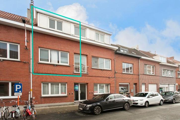 Knus appartement met zonneterras & garage, hartje Gentbrugge, Immo, Huizen en Appartementen te koop, Gent, Appartement, F