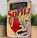 Metalen reclamebord Aperol Spritz, Verzamelen, Ophalen of Verzenden, Nieuw, Reclamebord