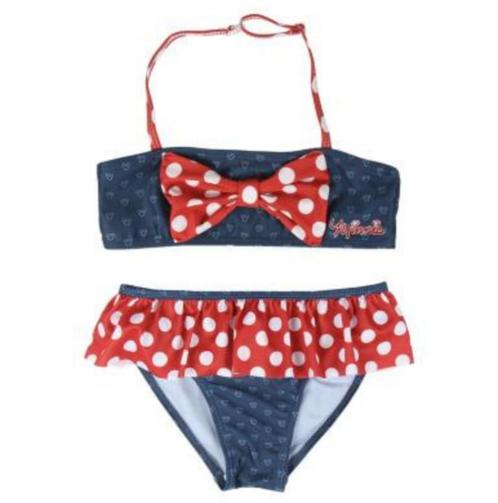 Minnie Mouse Bikini - Maat 122/128 - 134/140, Kinderen en Baby's, Kinderkleding | Kinder-zwemkleding, Nieuw, Bikiniset, Maat 128