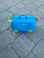 Blauwe trunki valies (2 identiek dezelfde beschikbaar), Kinderen en Baby's, Ophalen, Zo goed als nieuw