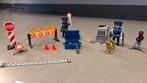 Playmobil politie wegversperring, Ophalen of Verzenden, Zo goed als nieuw, Complete set