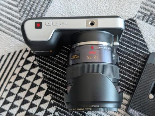 Blackmagic pocket cinema camera OG+ 12-35 2.8 POWER O.I.S, Audio, Tv en Foto, Fotocamera's Digitaal, Zo goed als nieuw, Nikon