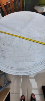 table ronde avec marbre, Antiquités & Art, Enlèvement