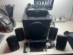 Defecte Logitech Z906 5.1 speakerset, Autres marques, Enlèvement, Ne fonctionne pas, 70 watts ou plus
