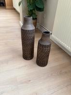 2 vazen van J-line, Ophalen, Steen, Overige kleuren, 50 tot 75 cm