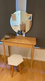 Coiffeuse (et son tabouret), Maison & Meubles, Enlèvement, Utilisé, Bois