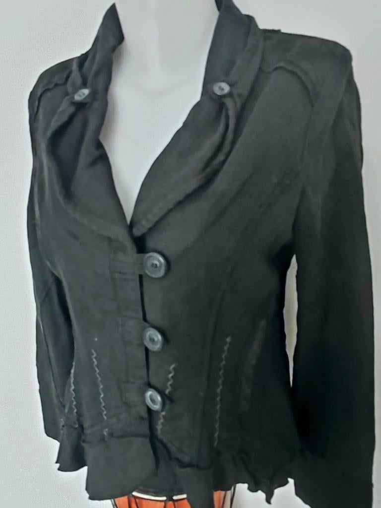 SALT & PEPPER Slim fit jack, linnen en katoen, maat M, Ophalen of Verzenden, Zo goed als nieuw