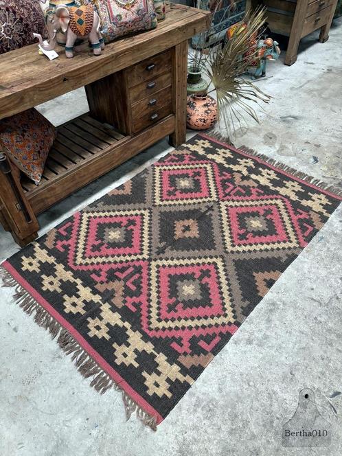 Oude unieke kelim, Huis en Inrichting, Stoffering | Tapijten en Vloerkleden, Zo goed als nieuw, 100 tot 150 cm, 150 tot 200 cm