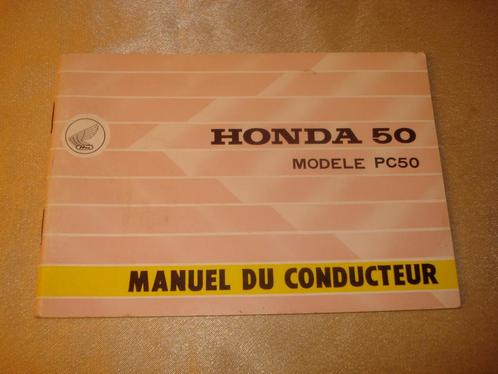 HONDA 50 Modèle PC50 Ancien Manuel du Conducteur, Motos, Modes d'emploi & Notices d'utilisation, Honda, Enlèvement ou Envoi