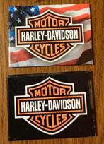2 Magnets HARLEY DAVIDSON., Collections, Comme neuf, Enlèvement ou Envoi