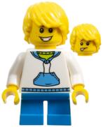 Lego figuur LLP004 LEGOLAND Park Boy / B1, Ophalen of Verzenden, Zo goed als nieuw, Losse stenen, Lego