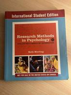 Research Methods in Psychology (B. Morling), Boeken, Studieboeken en Cursussen, Ophalen, Zo goed als nieuw, Hoger Onderwijs, Morling