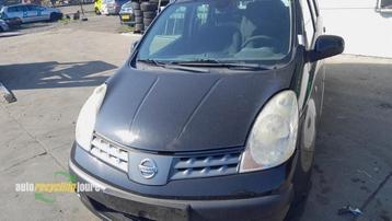 Motorkap van een Nissan Note (Z11) beschikbaar voor biedingen