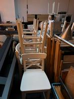 Witte houten IKEA kruk 7 stuks, Huis en Inrichting, Gebruikt, Ophalen of Verzenden