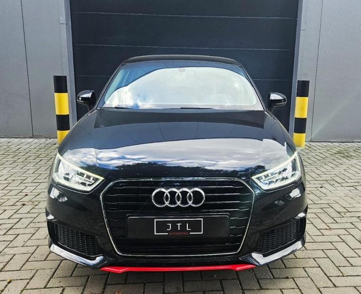 Audi A1 1.8 TFSI S-Line, Auto's, Audi, Bedrijf, A1, Bluetooth, Radio, Regensensor, Benzine, Euro 6, 3 deurs, Automaat, Zwart, Stof