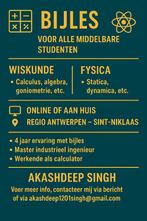 Bijles Wiskunde en Fysica, Diensten en Vakmensen, Privéles, Bijles